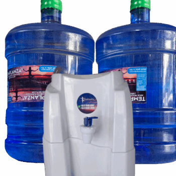 kit15 (2 botellones de 20 lts. + dispensador sobremesa)